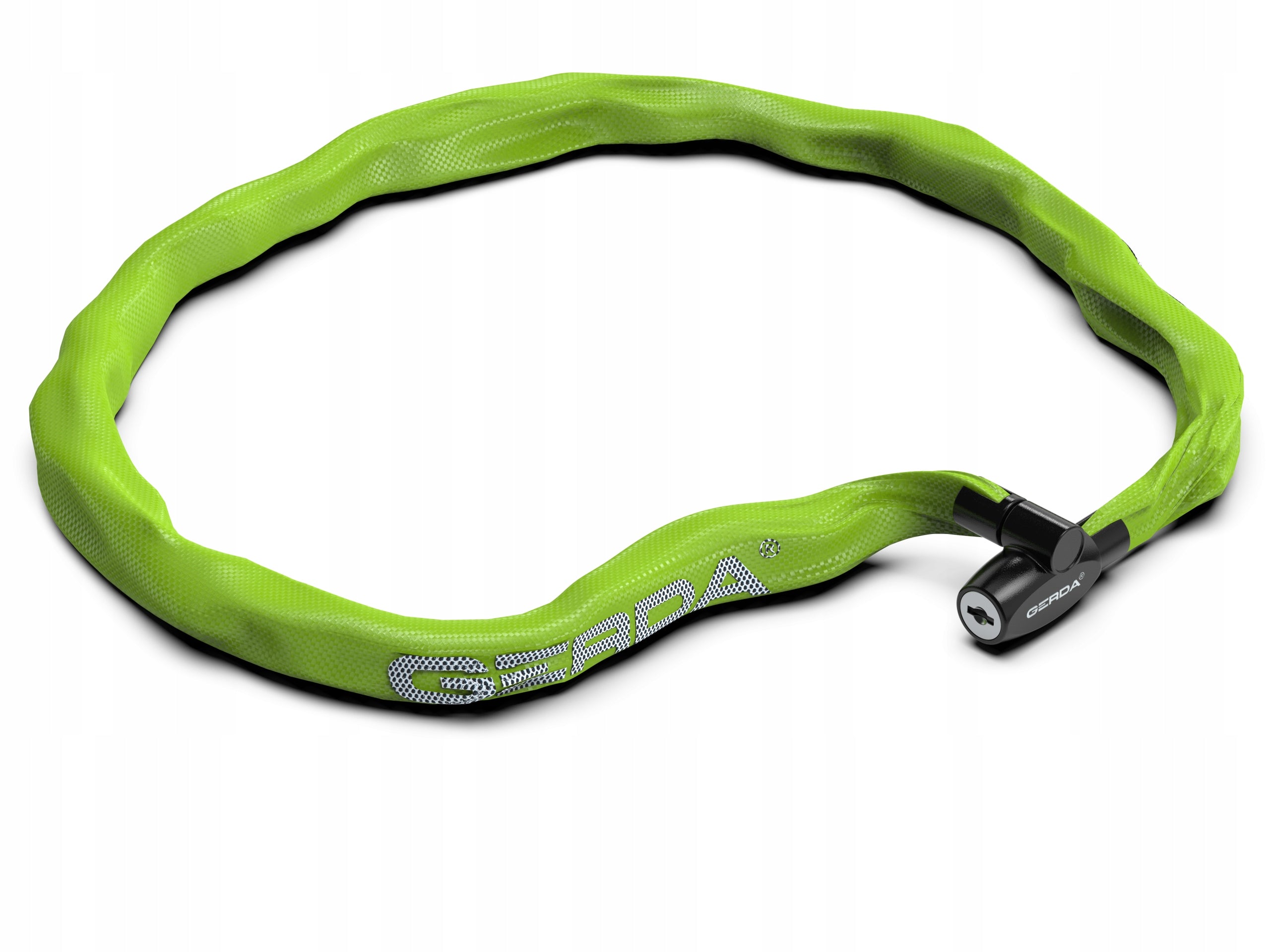 Bicycle lock GERDA CONTRA 900/5P chain Green