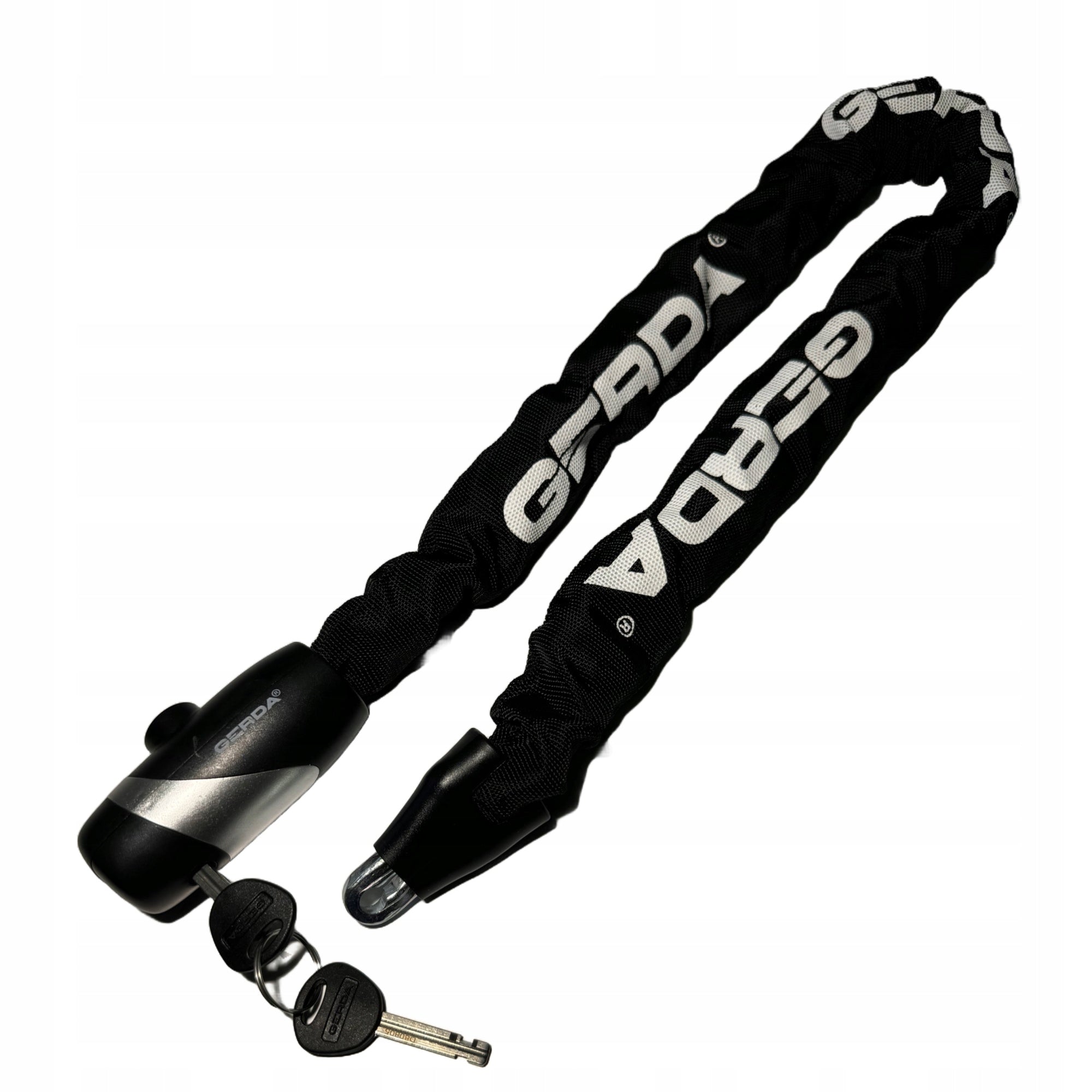 Bicycle lock GERDA CONTRA 900/8X8L chain Black Weight 1500 g