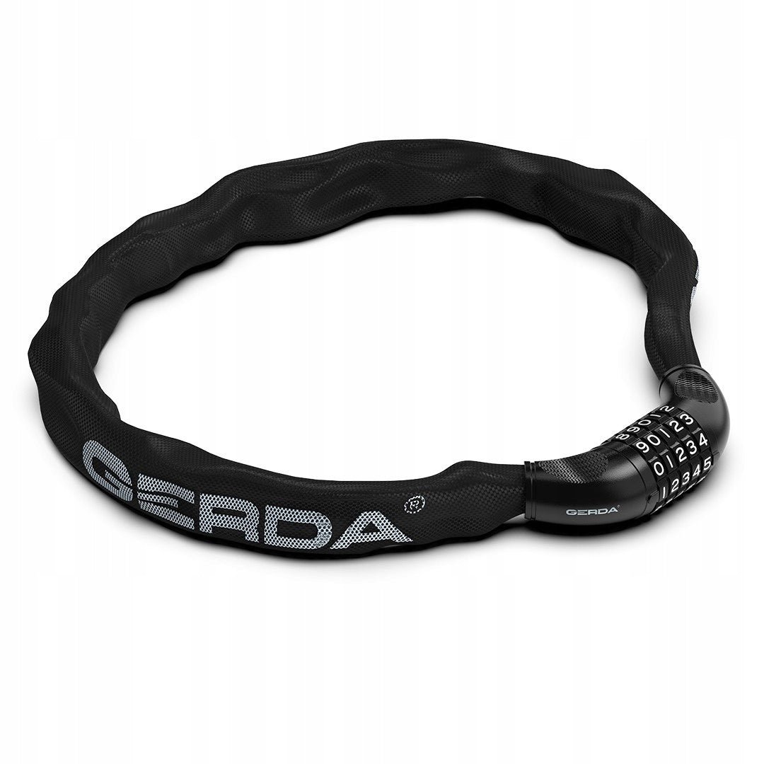 Bicycle lock GERDA CONTRA COMBO 900/6C chain Black Universal