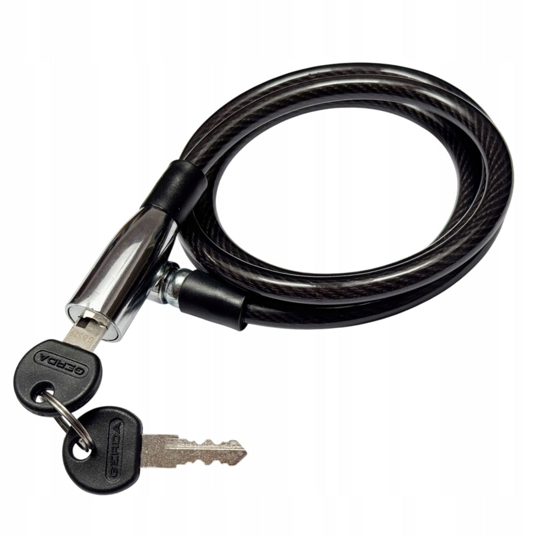 Bicycle lock GERDA FLEX 1200/8P key Brand Gerda