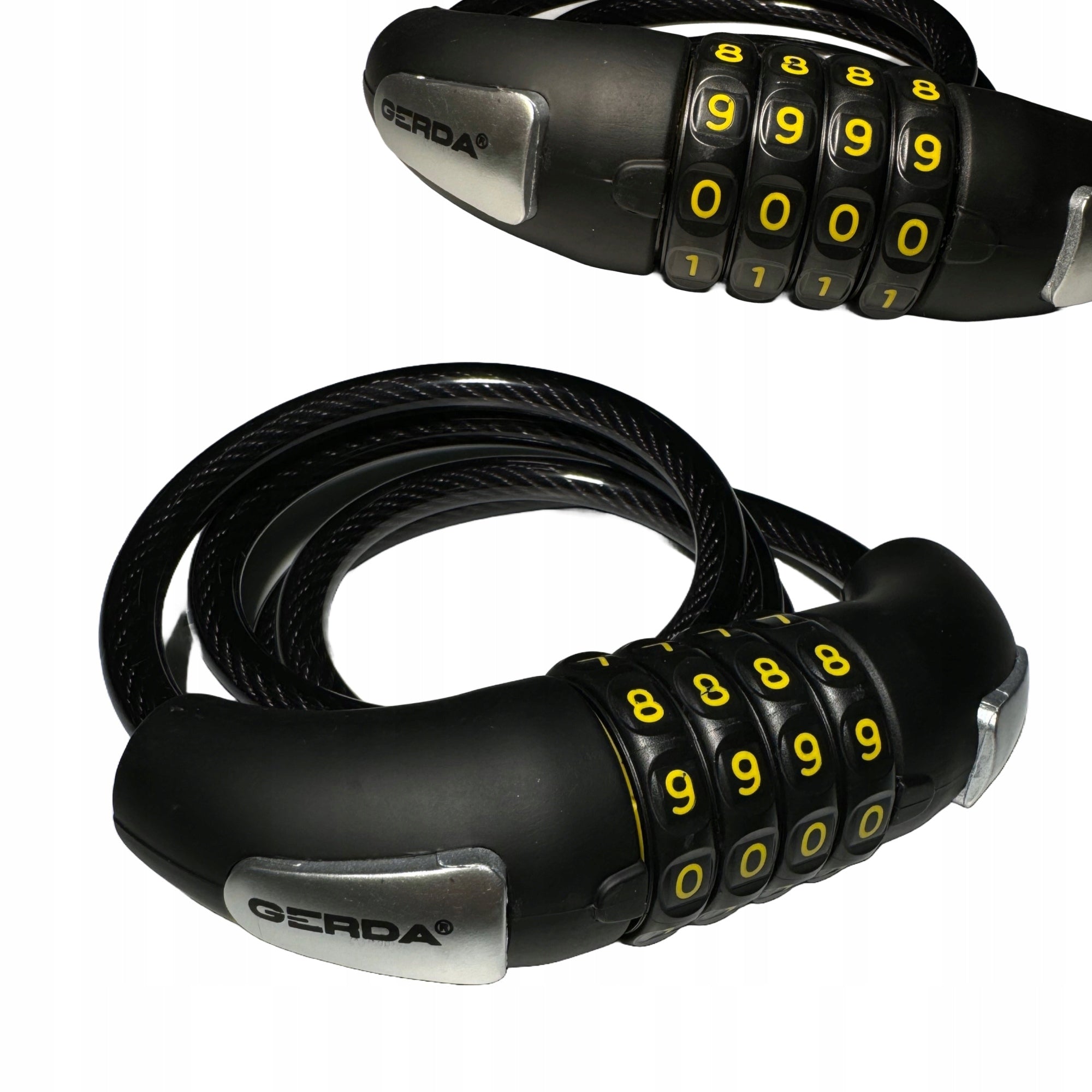 Bicycle lock GERDA KOMBO FLEX 1000/8C Manufacturer code 0SKF0100008.06C0XP