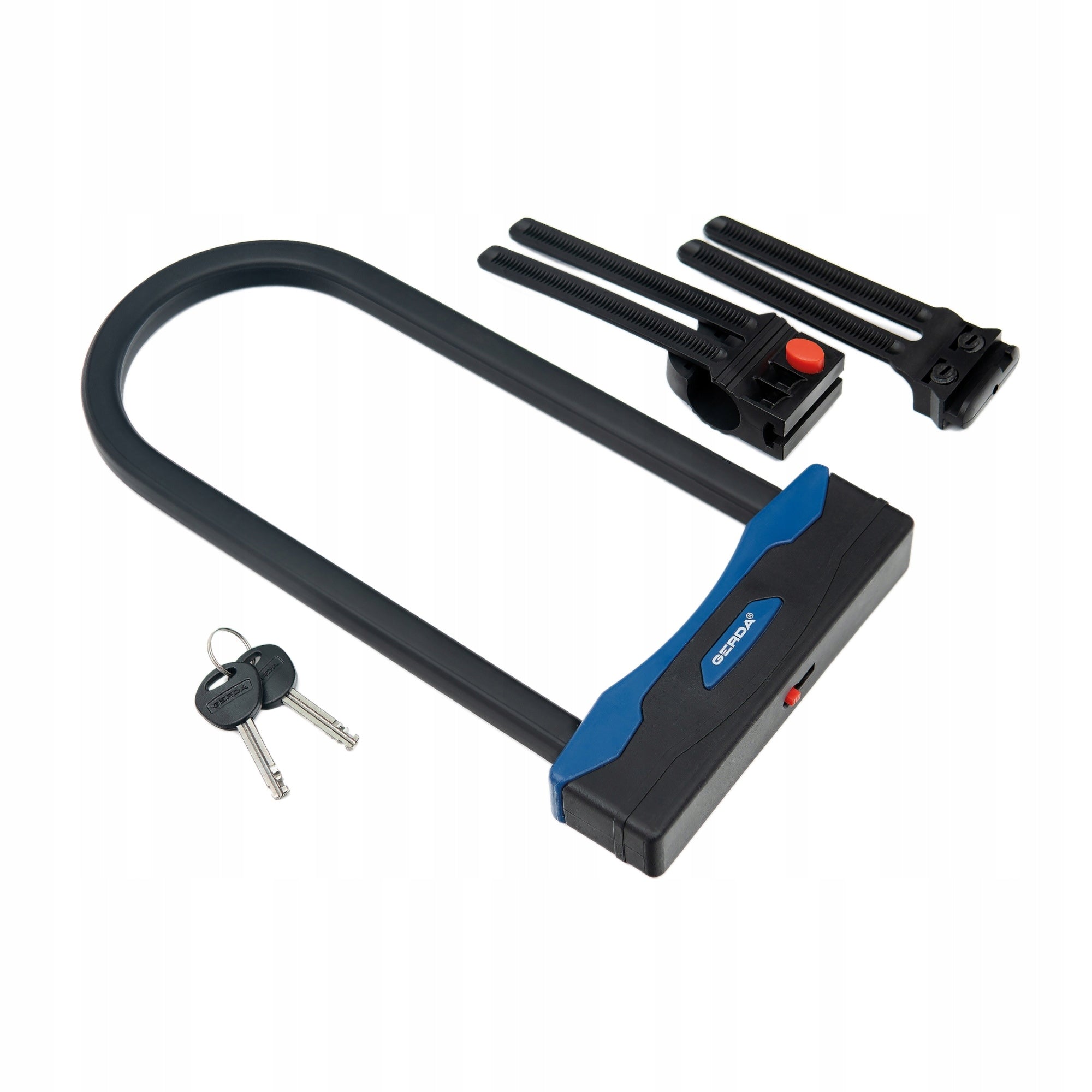 Bicycle lock GERDA ULTRA STRONG PLUS 320/165L Black Universal Manufacturer code 0SUL0320165.06L2ZP