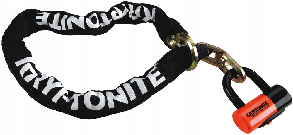 Bicycle lock Kryptonite New York Noose chain with padlock