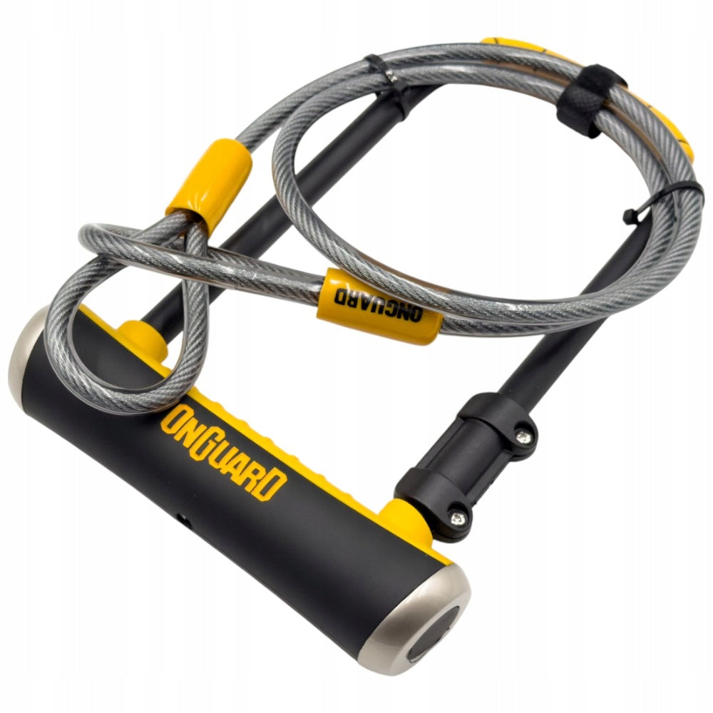 Bicycle lock U-lock Onguard Pitbull DT 8005 115x230x14mm + Cable 120cm Manufacturer code 8005