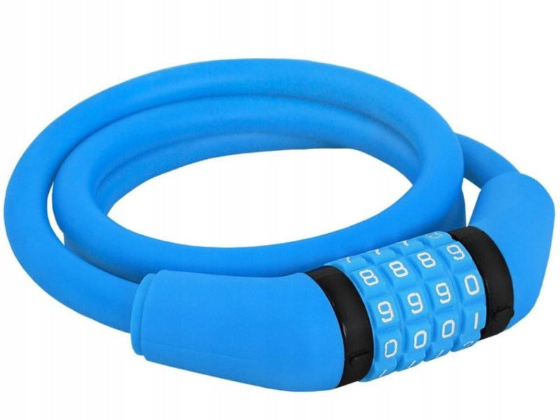 Bicycle lock VÖGEL VZP-008B Cable Blue