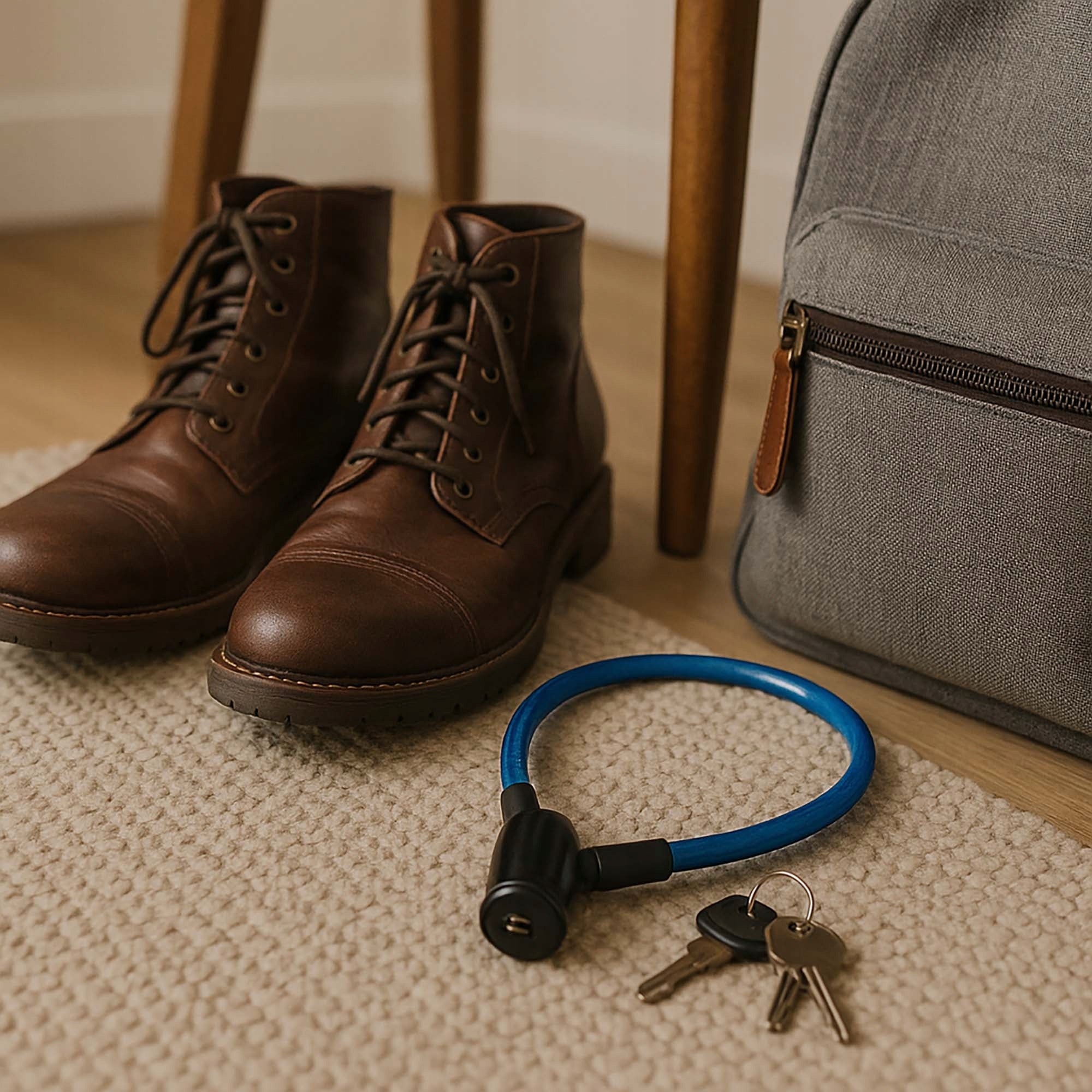 Bicycle lock bicycle lock cable bicycle lock key Kind cord