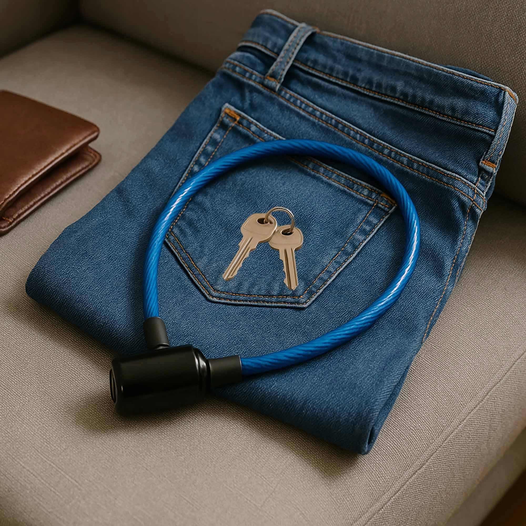 Bicycle lock bicycle lock cable bicycle lock key Model Vitolog lekkie łańcuch do roweru przed kradzieżą