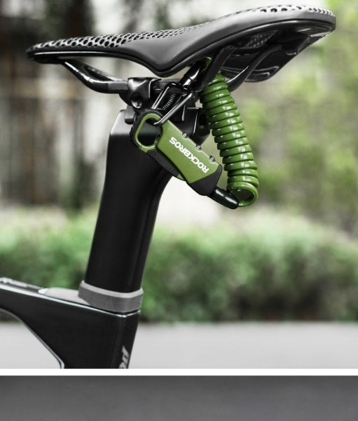 Bicycle lock, bicycle lock long, durable, code, Rockbros Packaging status original