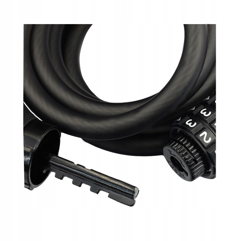 Bicycle lock bicycle lock spiral for cipher Brand Nexelo