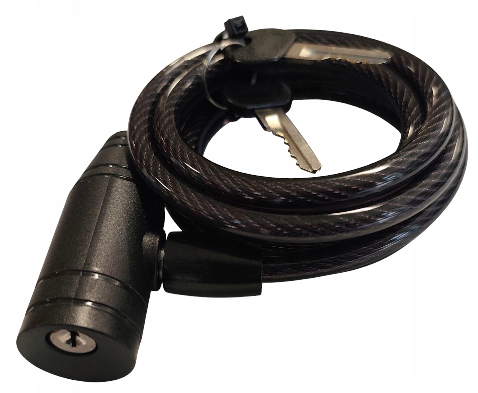 Bicycle lock bicycle security strong cable with key 8x1800mm EAN (GTIN) 5907339740865