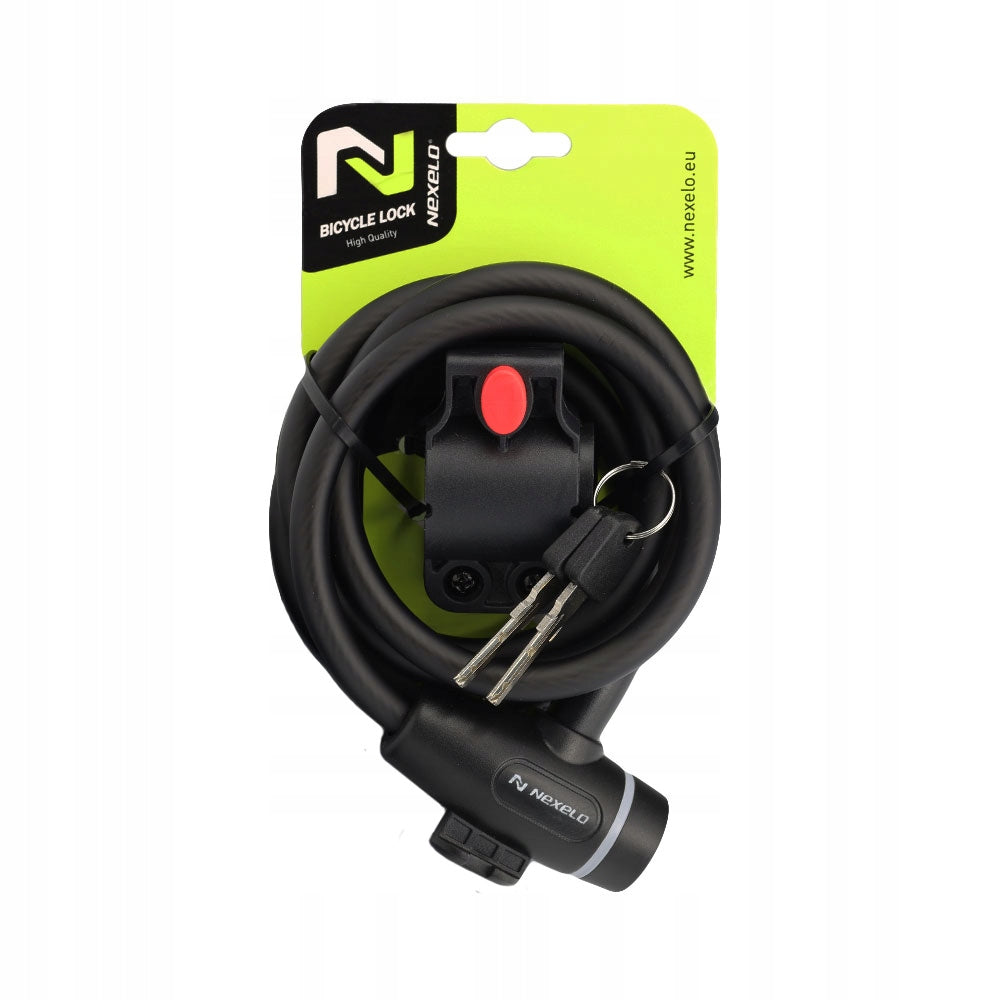 Bicycle lock for bicycle key lock for bicycle spiral Kind cord