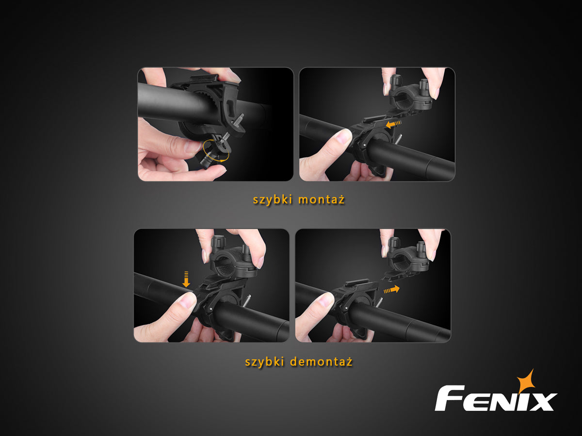 Bicycle mount for Fenix ALB-10 flashlights Brand Fenix