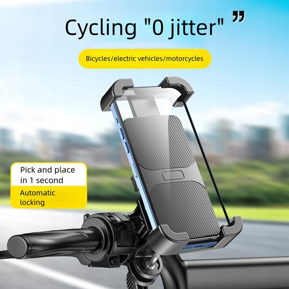 Bicycle phone holder handle, motorcycle phone holder, anti shake Manufacturer code ony-alg-062