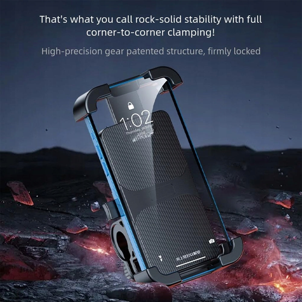 Bicycle phone holder handle, motorcycle phone holder, anti shake Packaging status original