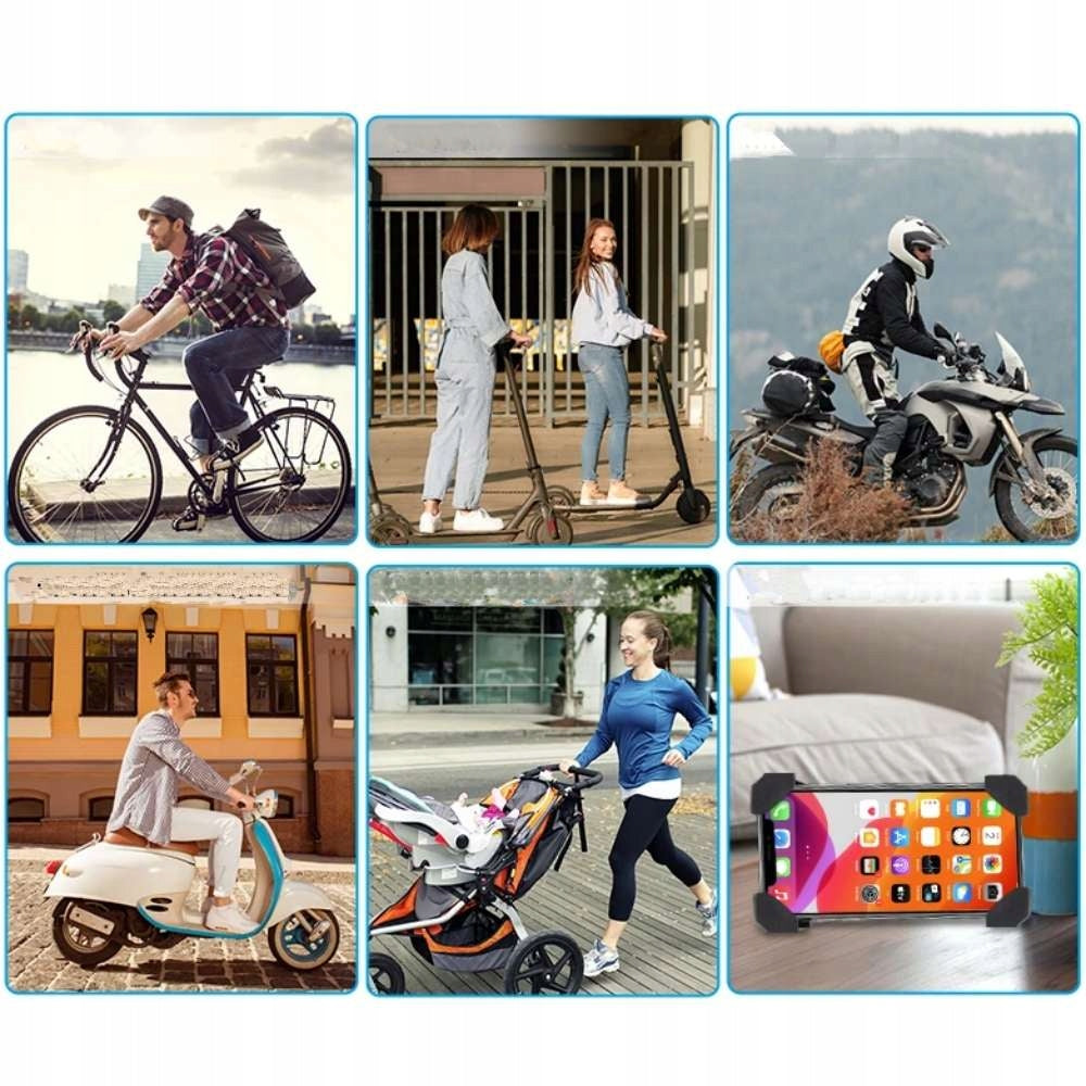 Bicycle phone holder, scooter, automatic motor Packaging status original