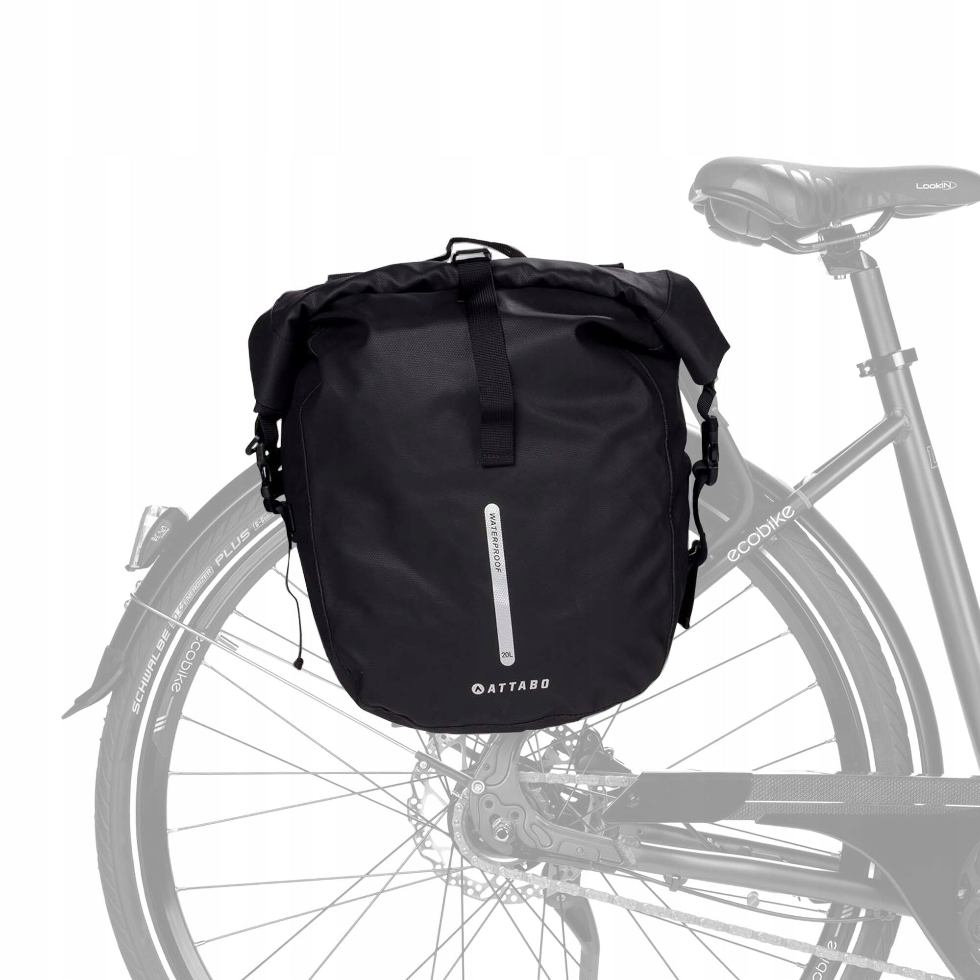 Bicycle pouch ATTABO APB-295 20 l black
