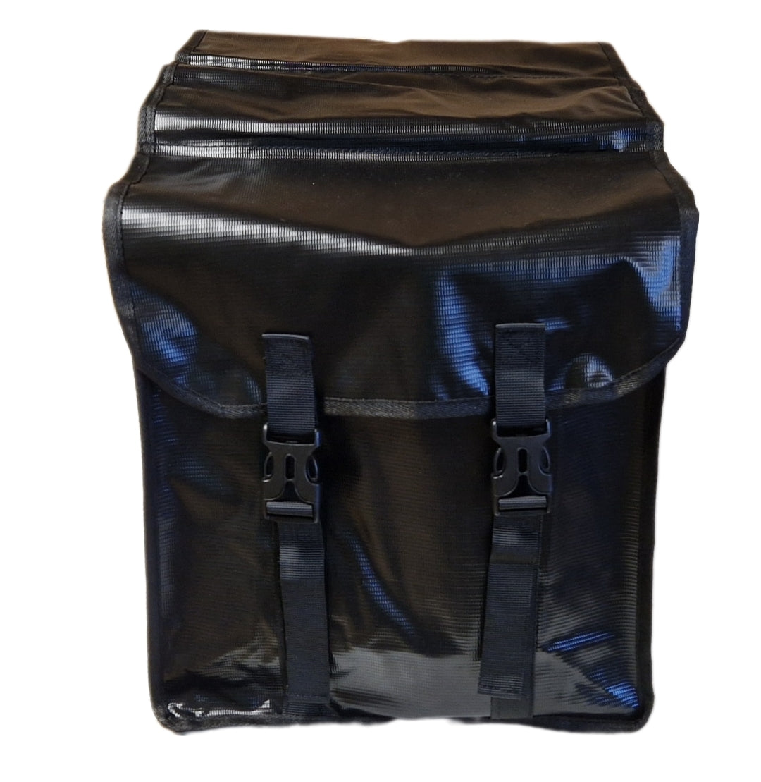 Bicycle pouch attached to the trunk WATERPROOF - 2 chamber 25 liters Brand Verso