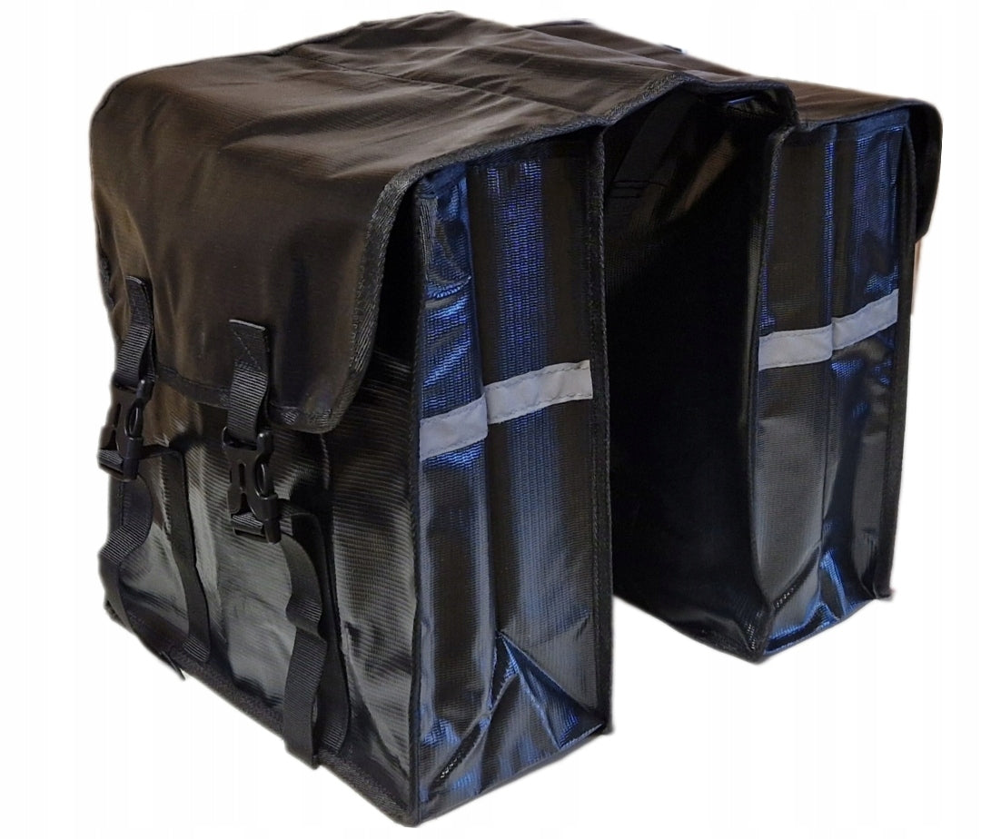 Bicycle pouch attached to the trunk WATERPROOF - 2 chamber 25 liters