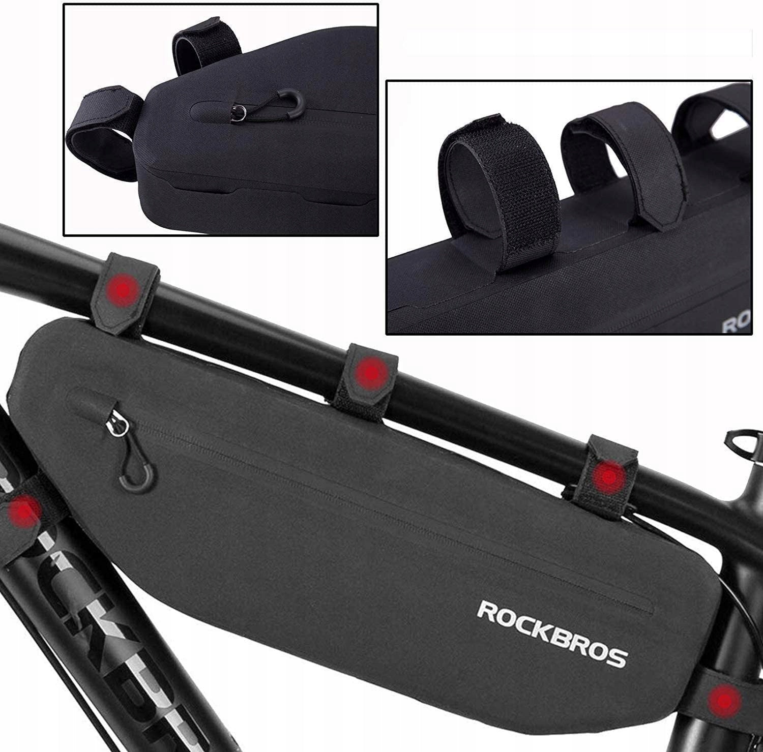 Bicycle pouch bag for frame WATERPROOF 3l RockBros ZR15 Manufacturer code ZR15
