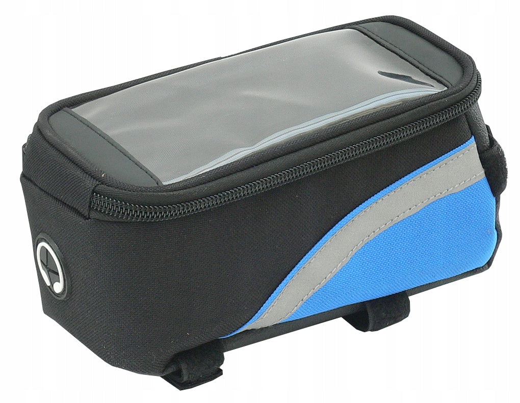 Bicycle pouch for frame, smartphone case blue-black CARCOMMERCE EAN (GTIN) 5901741684724