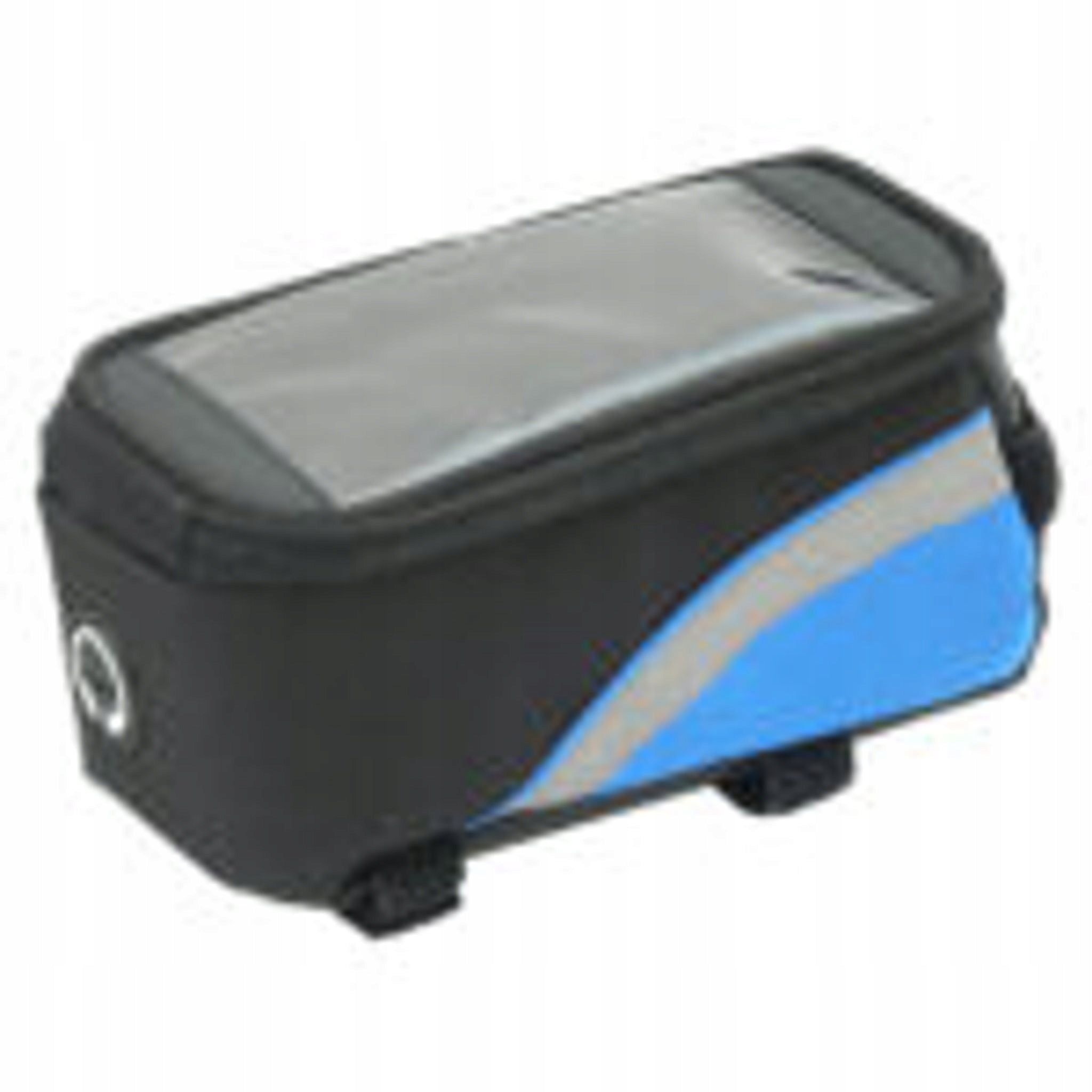Bicycle pouch for frame, smartphone case blue-black CARCOMMERCE