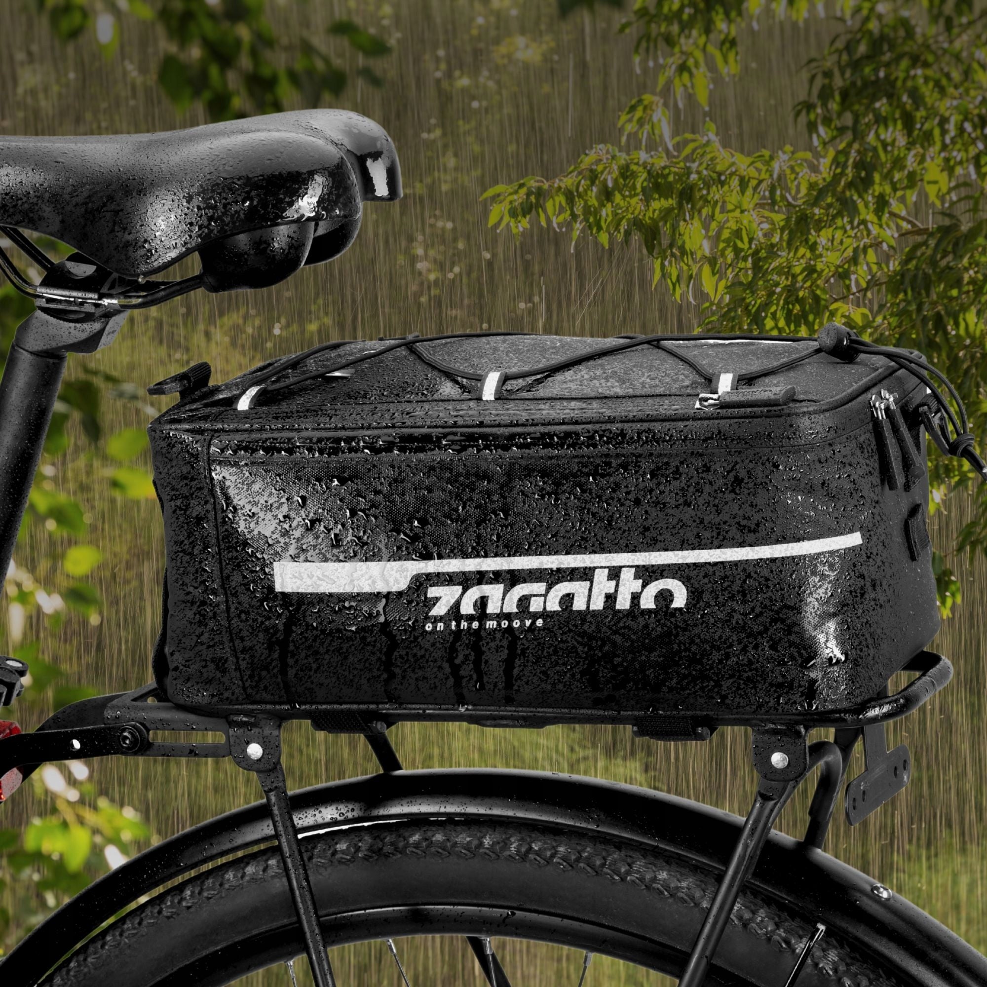 Bicycle pouch trunk bag thermal pouch waterproof ZAGATTO Packaging status original