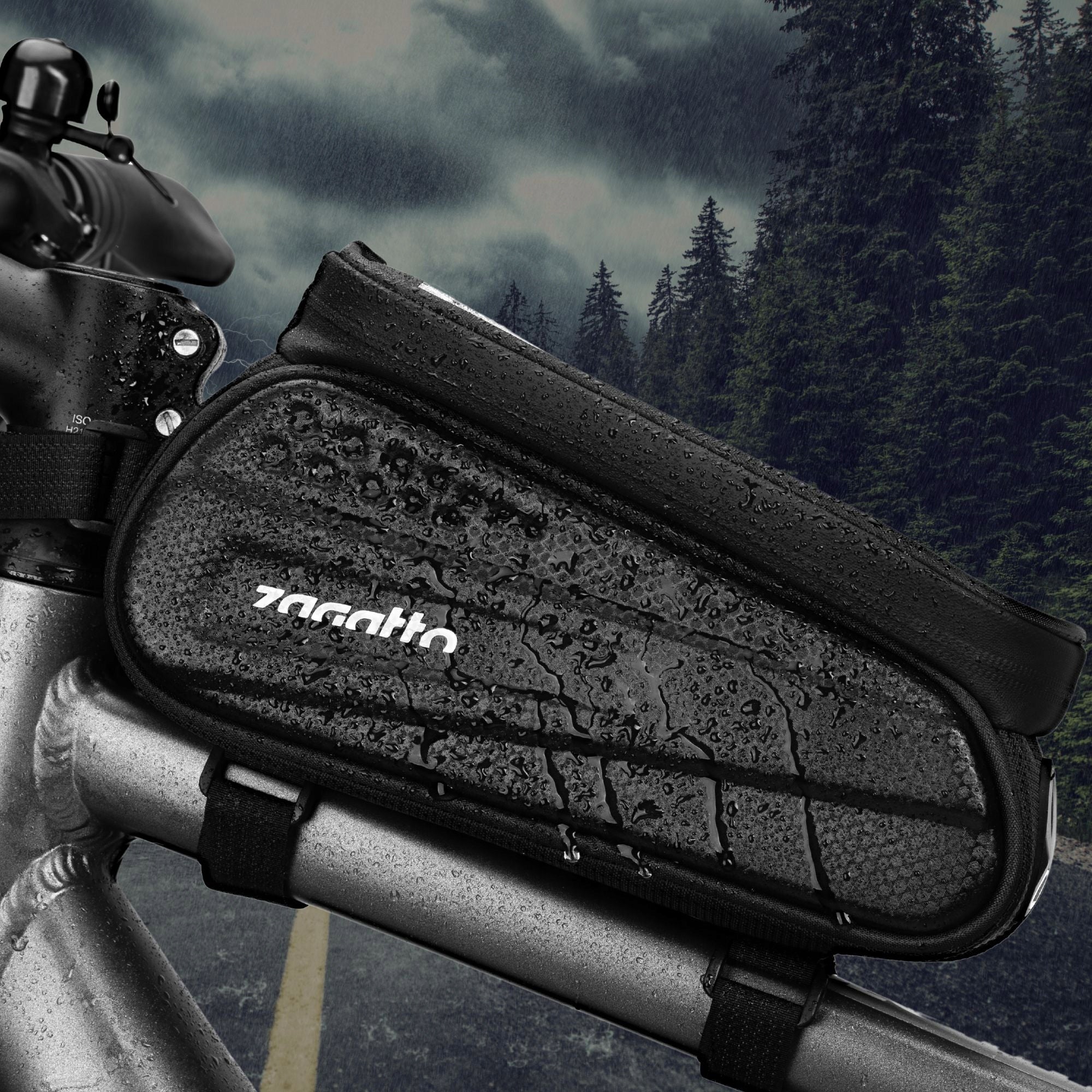 Bicycle pouch waterproof for phone frame bag bicycle pouch ZAGATTO Brand Zagatto