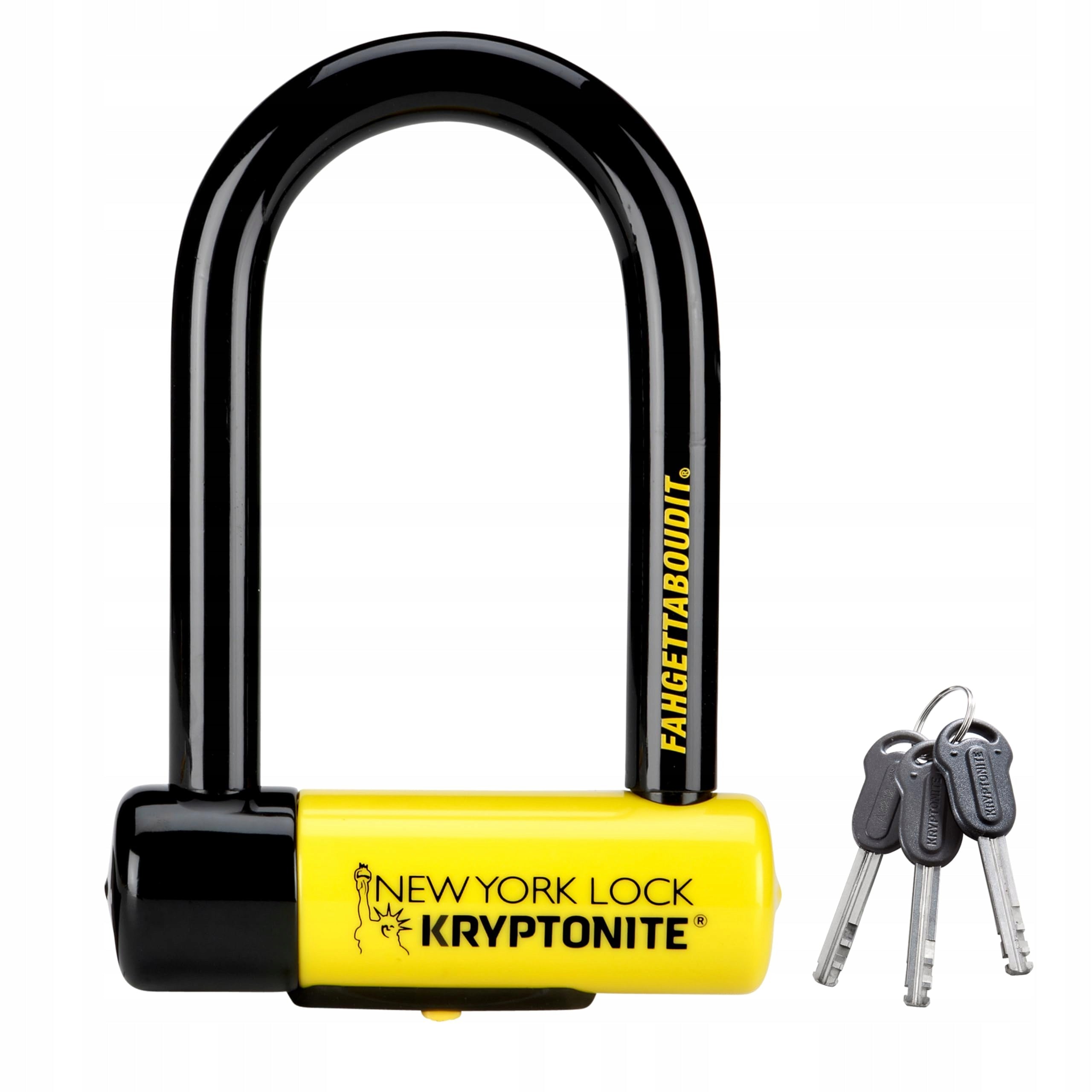 Bicycle protection U-lock Kryptonite NEW YORK FAHGETTABOUDIT