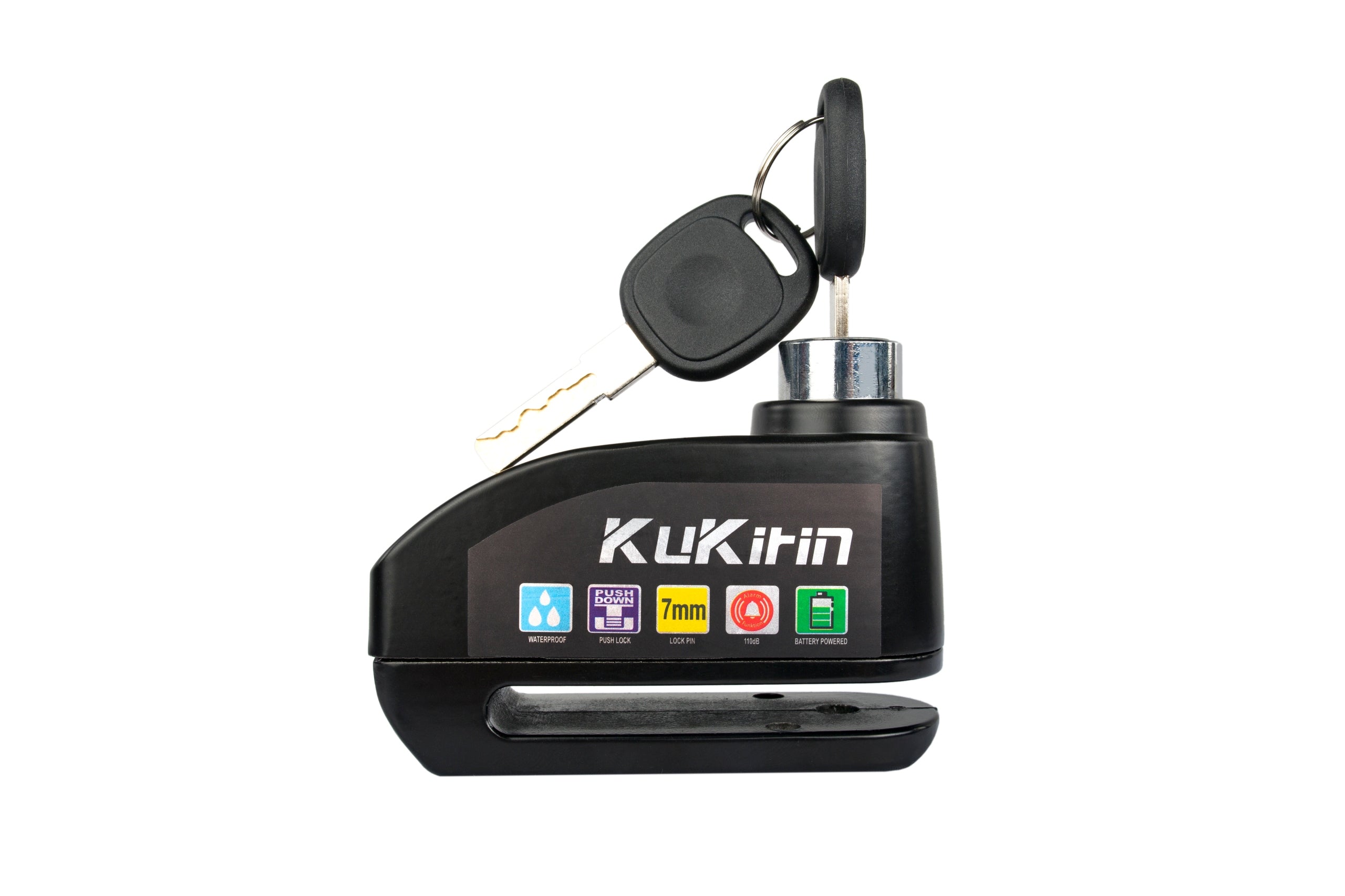 Bicycle protection alarm Kukirin disc brake lock New PL Manufacturer code blokada hamulca tarczowego
