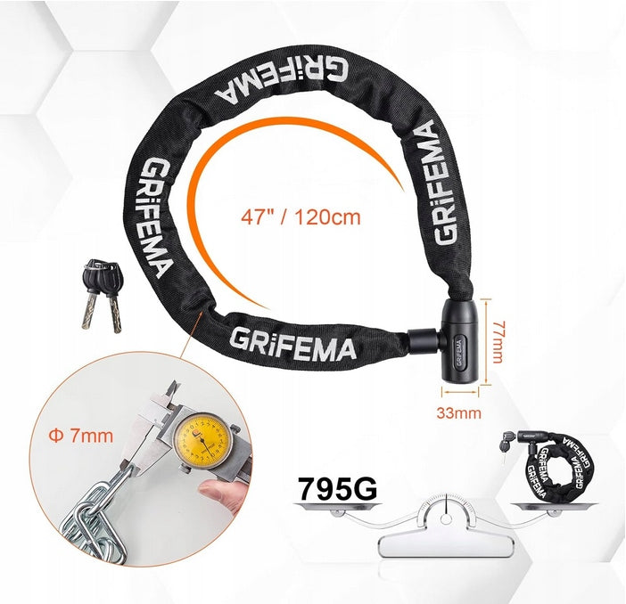 Bicycle protection chain Grifema 54353 Brand Grifema