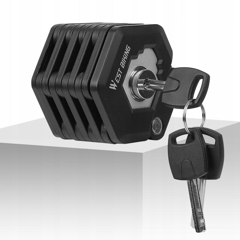 Bicycle protection clasp folding metal strong West Biking