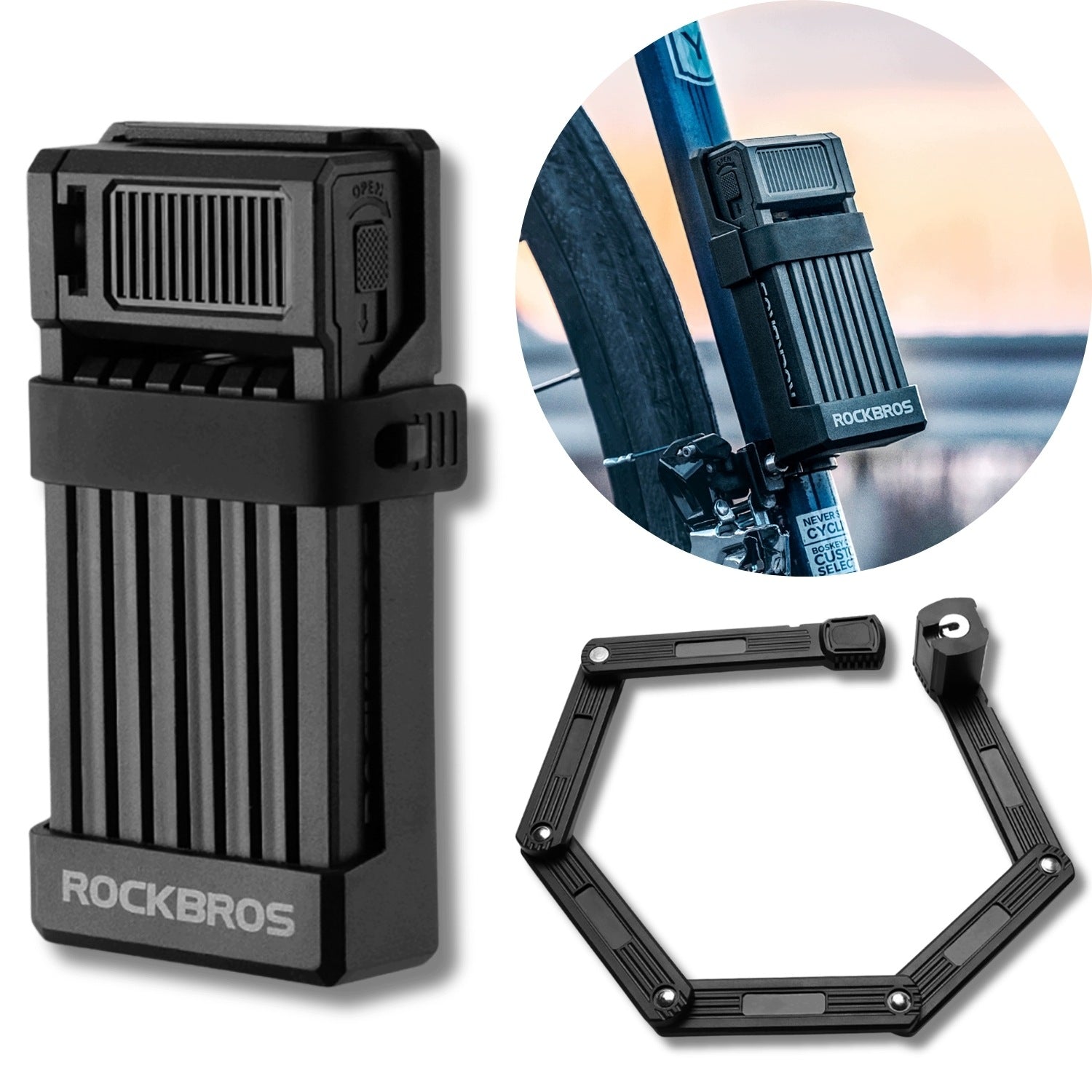 Bicycle protection folding clasp Rockbros 5907769390029