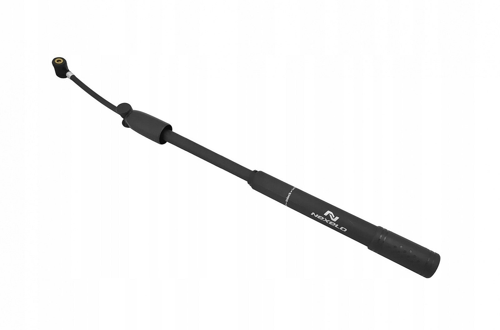 Bicycle pump 80PSI hose. and head AV/DV/FV 265mm+handle NEXELO L244075NEX Brand Nexelo