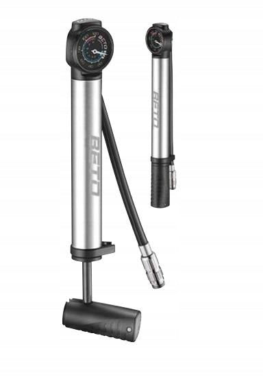Bicycle pump Beto CHMP-003AG with pressure gauge