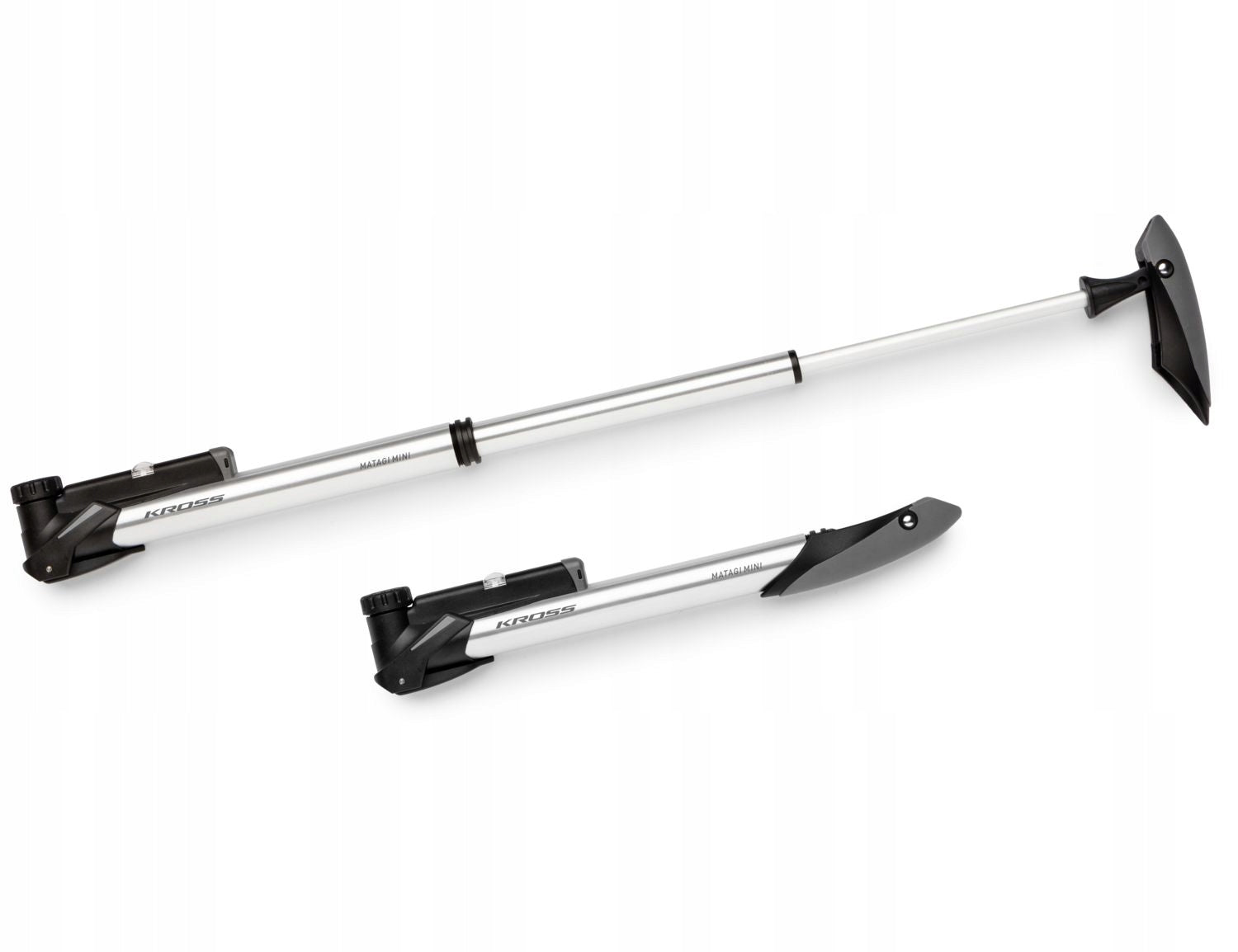 Bicycle pump KROSS MINI MATAGI 120 PSI with pressure gauge