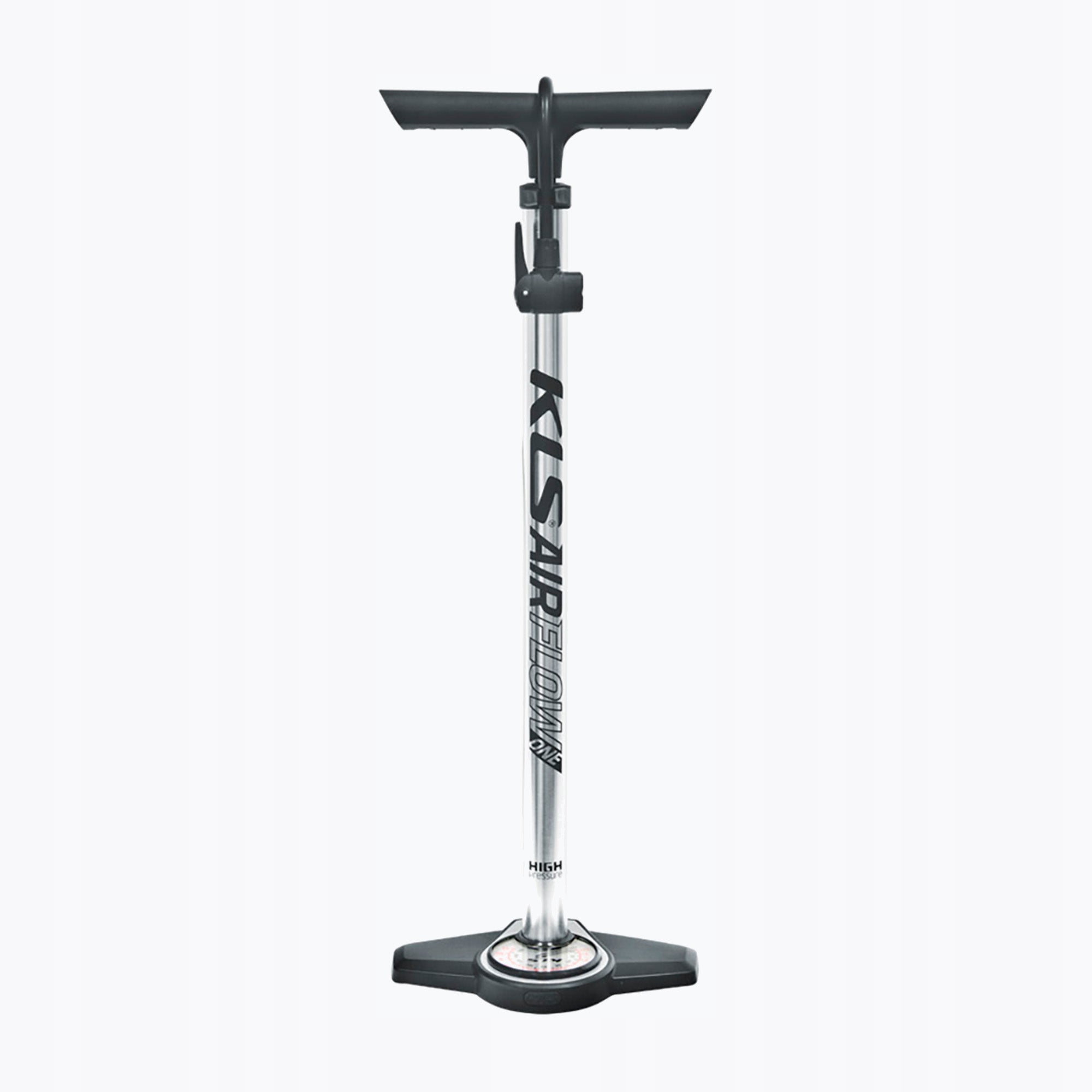 Bicycle pump Kellys Airflow One 240 psi silver 240 psi Color silver