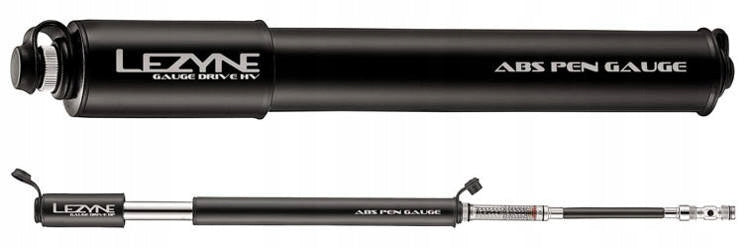 Bicycle pump Lezyne Gauge Drive HV ABS 90psi manual Brand Lezyne