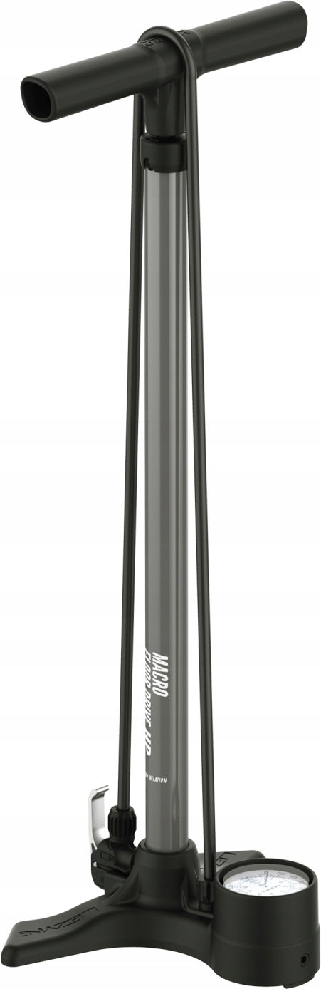 Bicycle pump Lezyne Macro Floor Drive DV 220psi flat grey