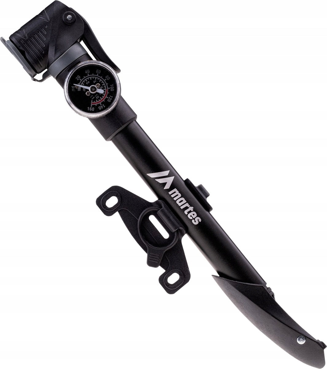 Bicycle pump MARTES MANOPUMP II pressure gauge 6 bar AV FV DV Brand Martes