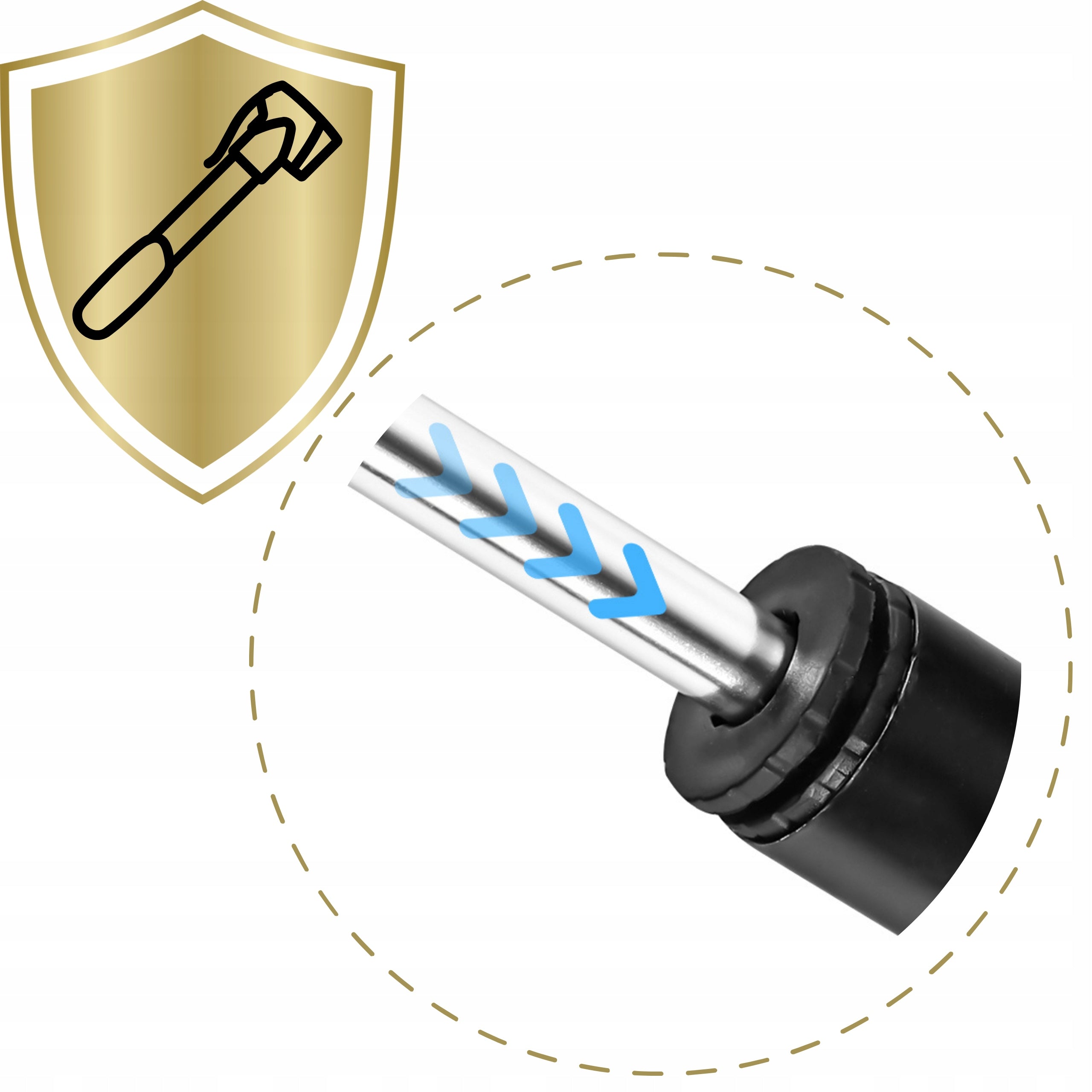 Bicycle pump MINI manual small SILVER universal valve presta schrader Maximum pressure 9 bar