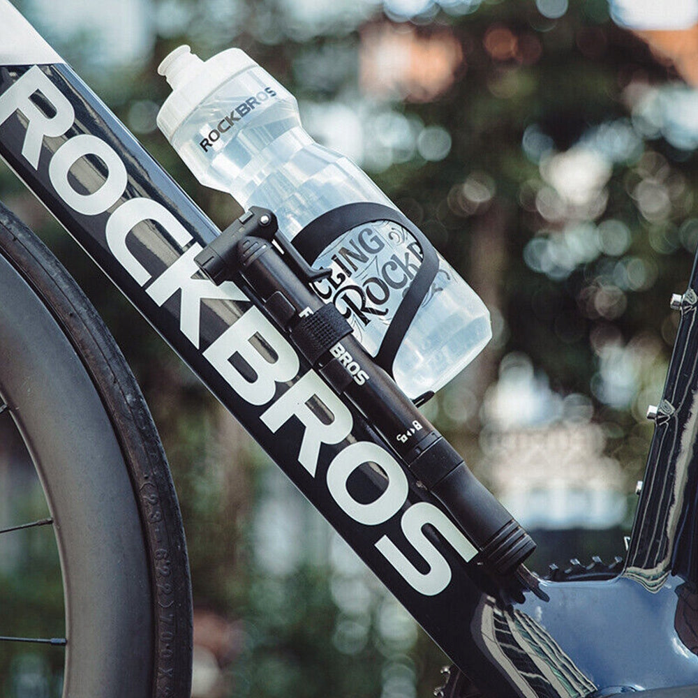Bicycle pump Rockbros 42320010001 manual + screwdriver - black Packaging status original