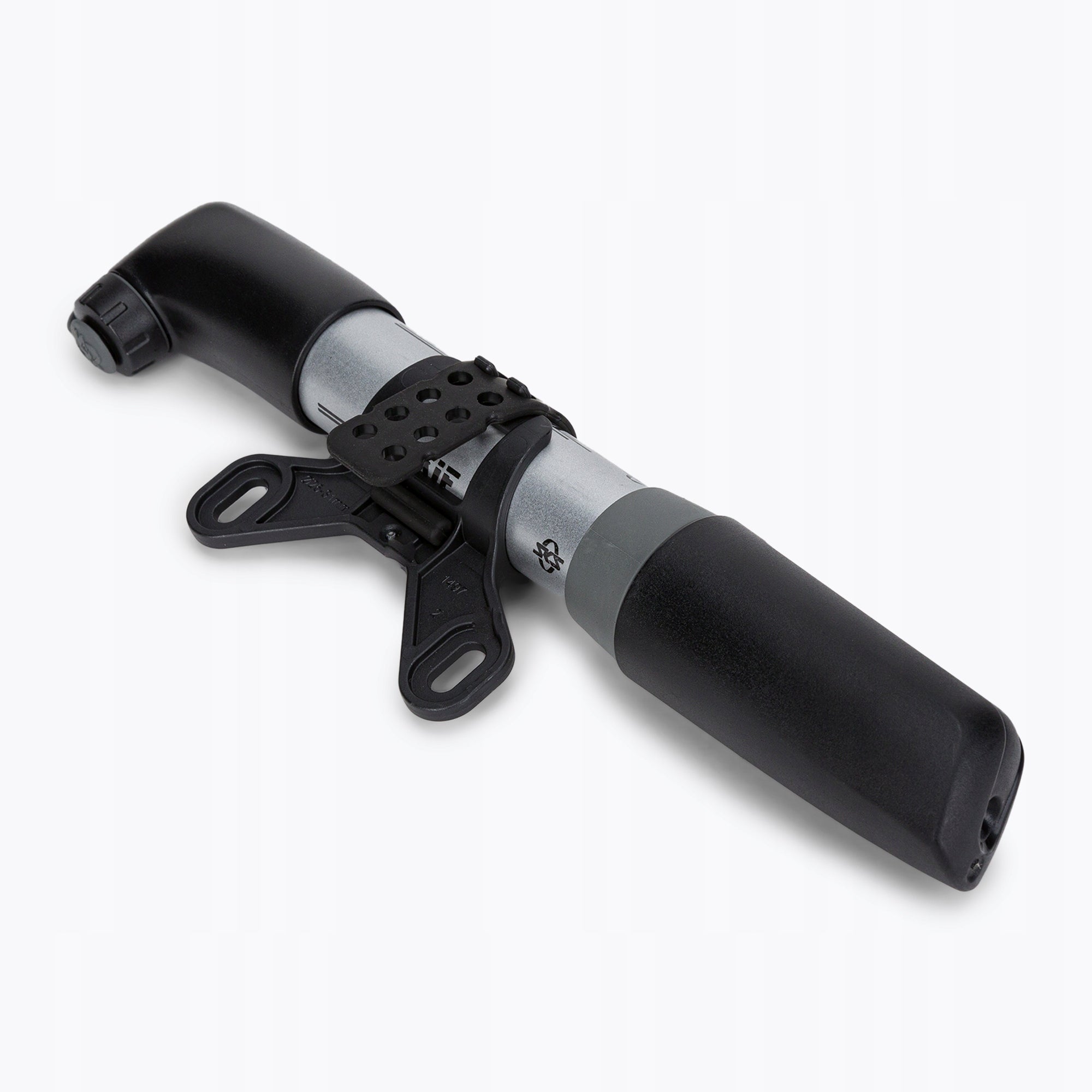 Bicycle pump SKS Rookie XL silver XL Dominant material synthetic material