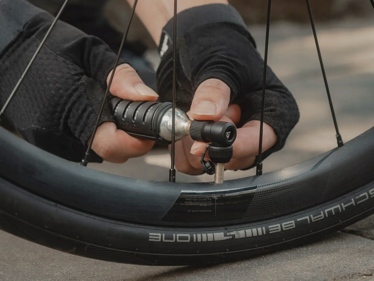 Bicycle pump Topeak Nano L AirBooster black OS Brand Topeak