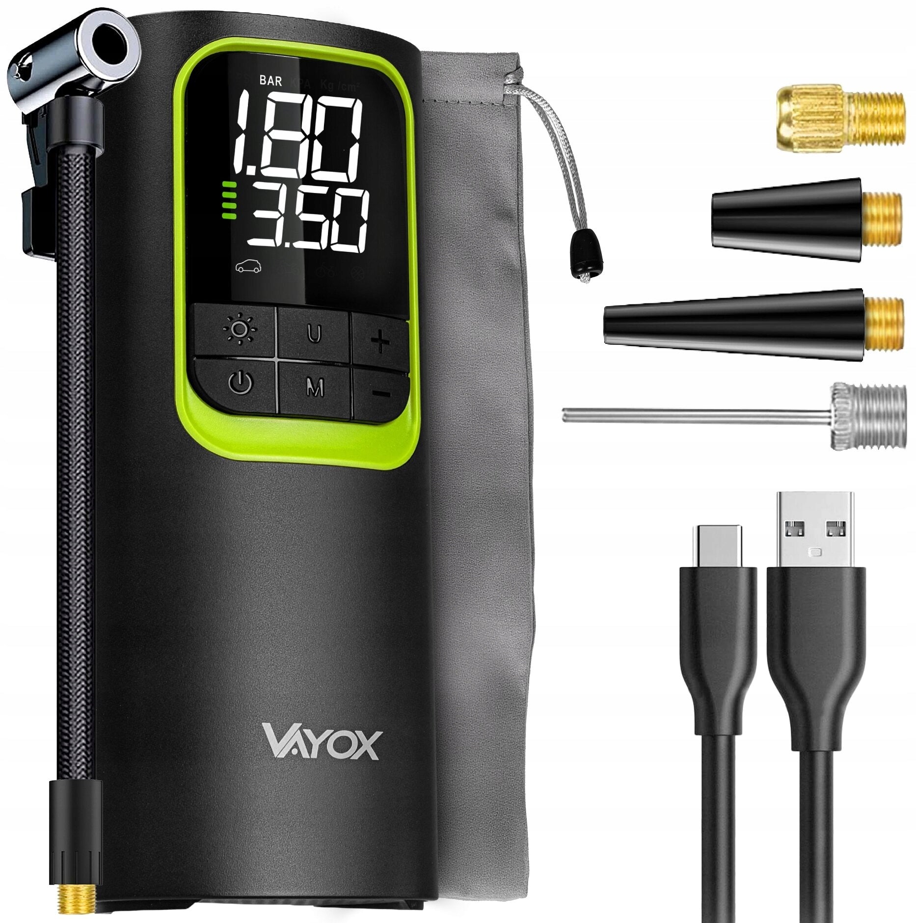 Bicycle pump VAYOX VA0410 Dominant material synthetic material