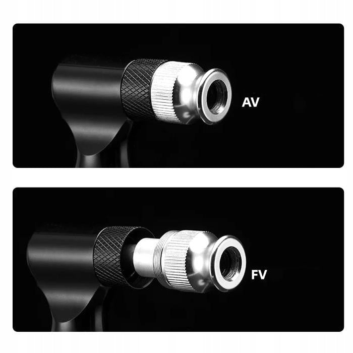 Bicycle pump small ROCKBROS mini (JG-PB-11) Color black