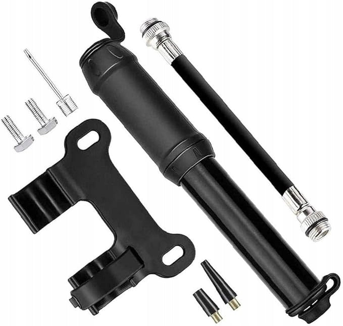 Bicycle pump with mounting kit holder and 100PSI TIPS Manufacturer code FA525