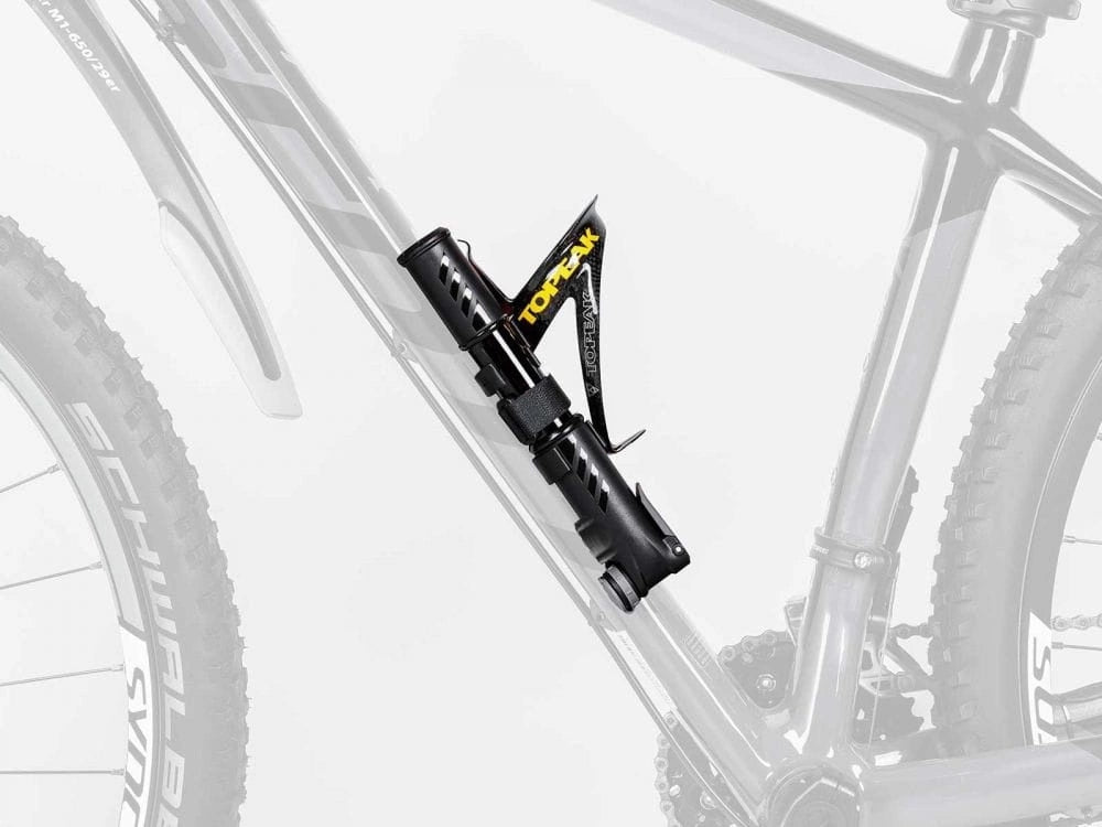Bicycle pump with pressure gauge Topeak Mountain Dual Action 60psi Brand Topeak