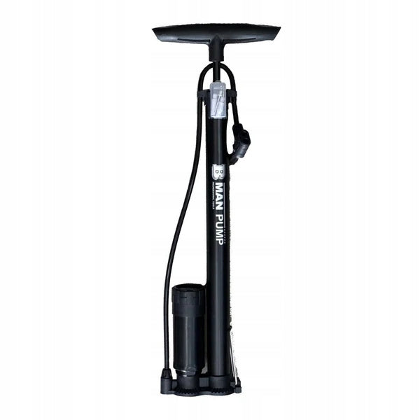 Bicycle pump with pressure gauge and adapters PULSMOVE universal, 1 pc.