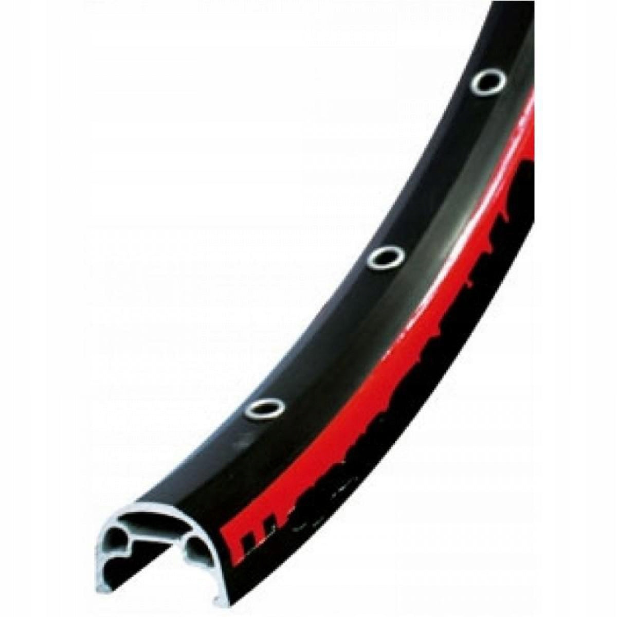 Bicycle rim 27.5x36H rivets black