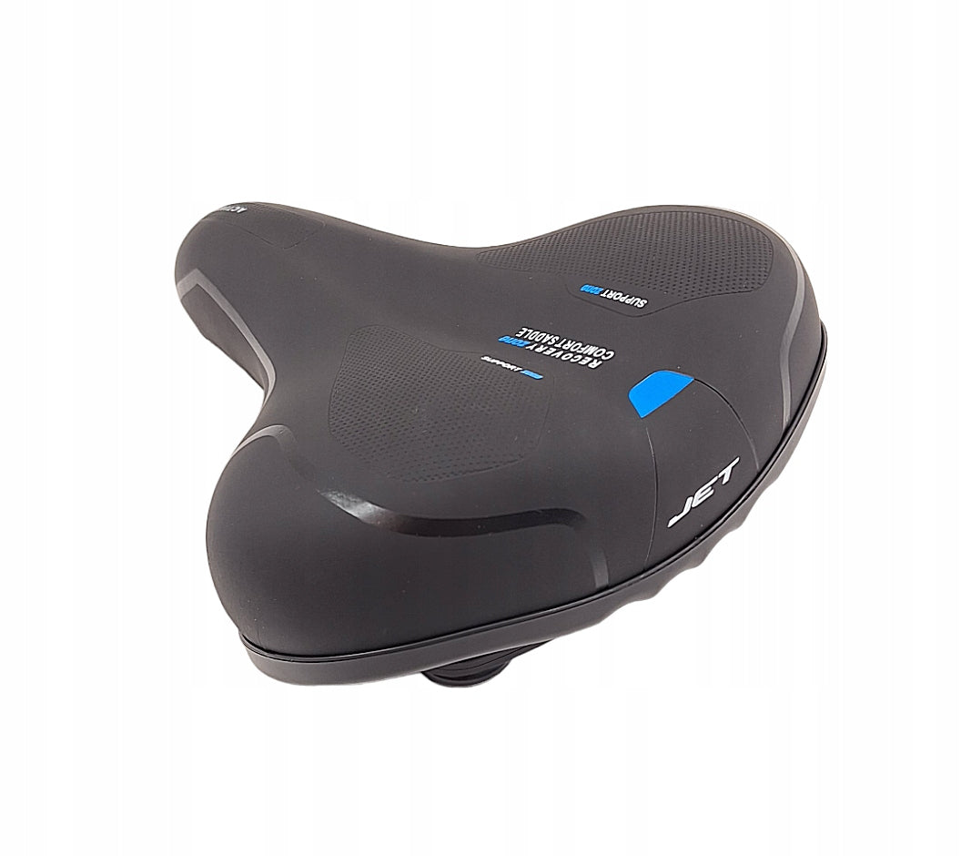 Bicycle saddle Jet wl-191e-1 255x220 black Brand JET